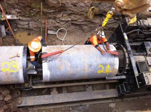 Microtunneling Pipejack Load Pipe Pezzimenti