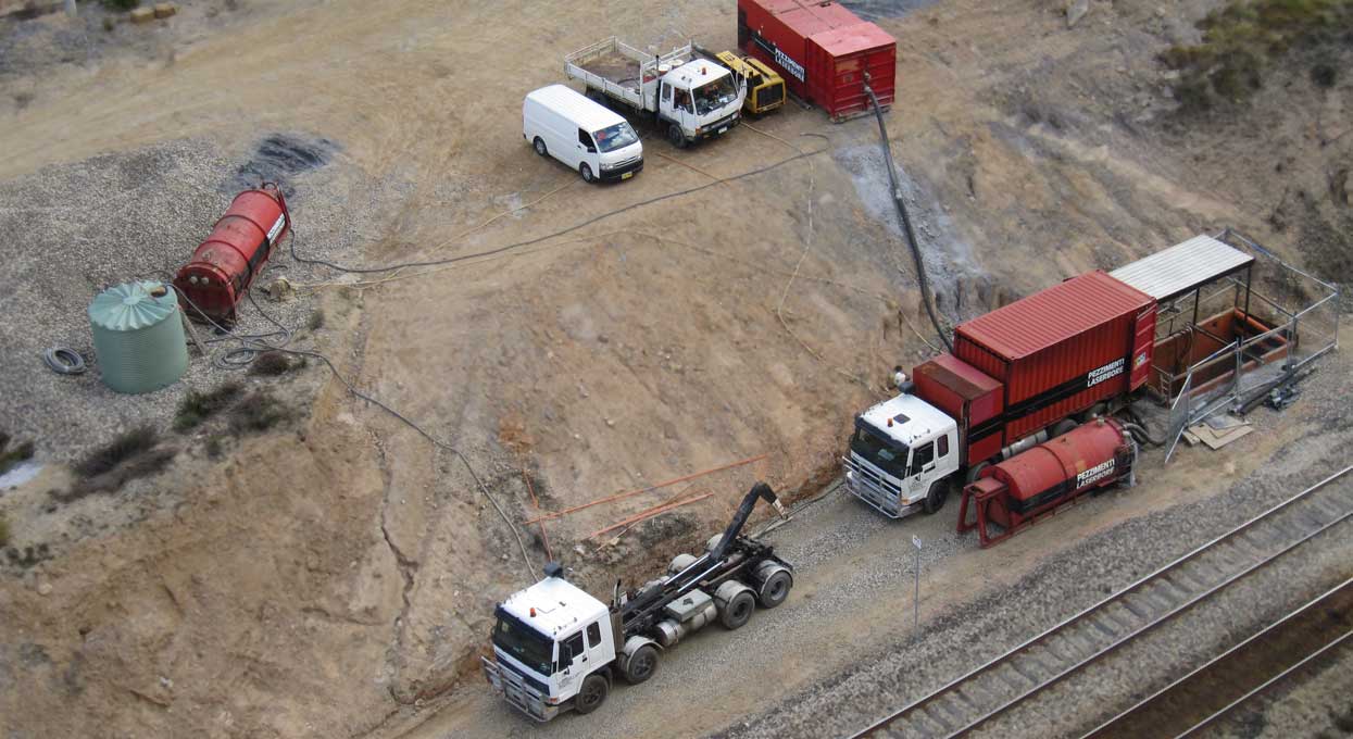 Marrangaroo Microtunneling Pezzimenti Site Setup Next