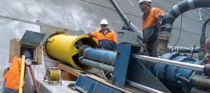 Tallowa Dam Microtunneling Pezzimenti Operators Drilling