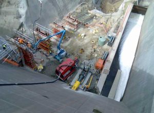 Tallow Dam Microtunneling Pezzimenti Site Layout