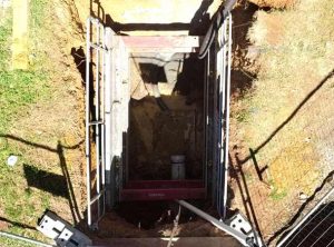 Downer ACT Pezzimenti microtunneling Carrier Pipe in the shaft