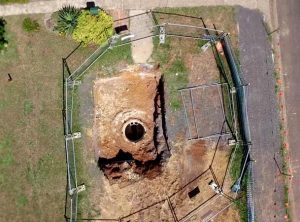 Downer ACT Constructed Manhole after Microtunneling completed