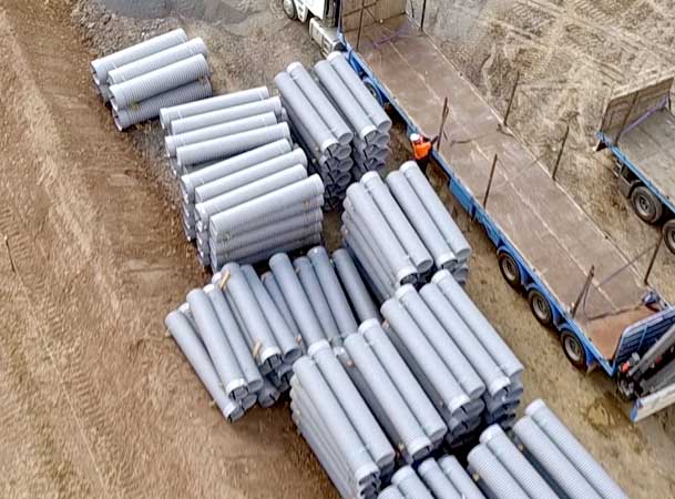 Oran Park Pezzimenti Tunnelbore Microtunneling GRP Carrier Pipes