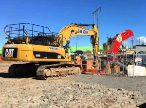 Kellyville Pezzimenti Tunnelbore Microtunnelling Excavator Crane ROds and Equipment