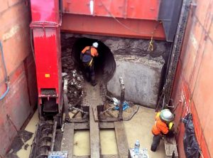 Kellyville Pezzimenti Tunnelbore Microtunnelling Inspecting the Bore