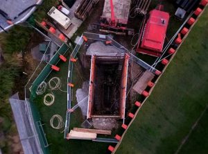 Sydney University Pezzimenti Tunnelbore Microtunnelling Site Setup