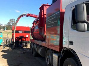 Rileys Creek Pezzimenti Vacuum Truck and Power Unit