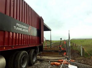Leppington Pezzimenti Microtunnelling Gantry Truck