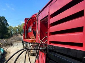 Canterbury Microtunnelling Site Setup