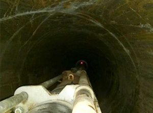 Cherrybrook Microtunnelling Pezzimenti Looking Down Microtunnel