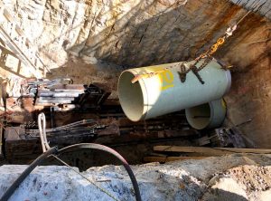 Microtunnelling Paddington Sliplining Carrier Pipe