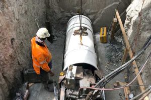 Microtunnelling Paddington Feature