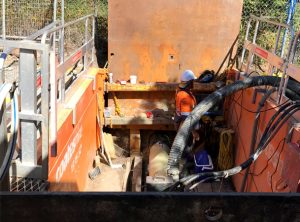 Wyee Microtunnelling Pezzimenti Shaft Setup