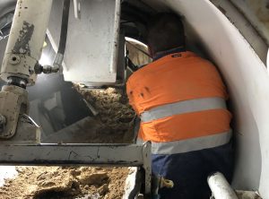 Penrith Open Shield Microtunneling Piloted