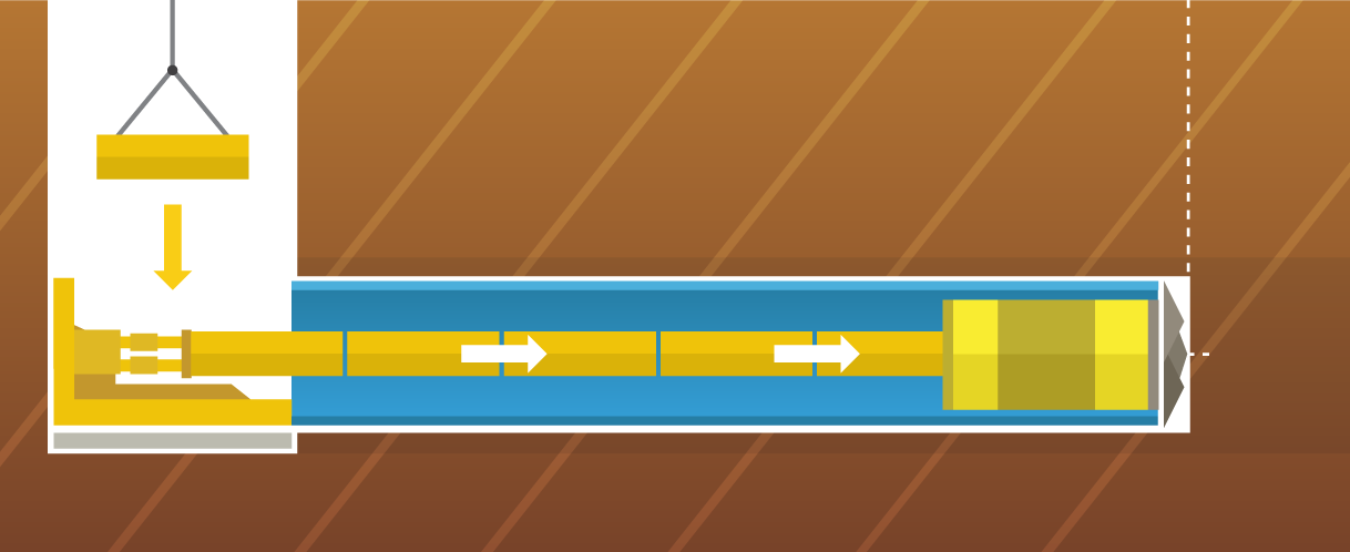 No Exit Shaft Retractable Head Microtunnelling