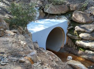 Pezzimenti Paddys River Case Study Finishing the New Culvert