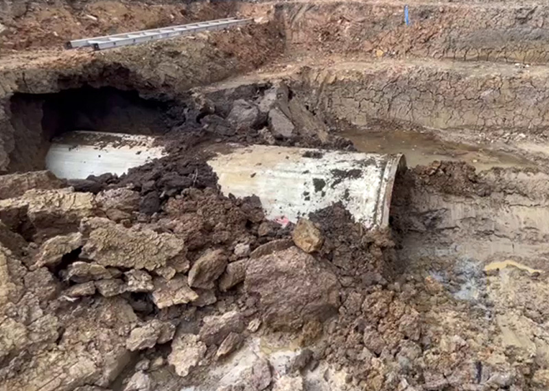 Pezzimenti Case Study Mount Ousley Culvert Installation Breakthrough
